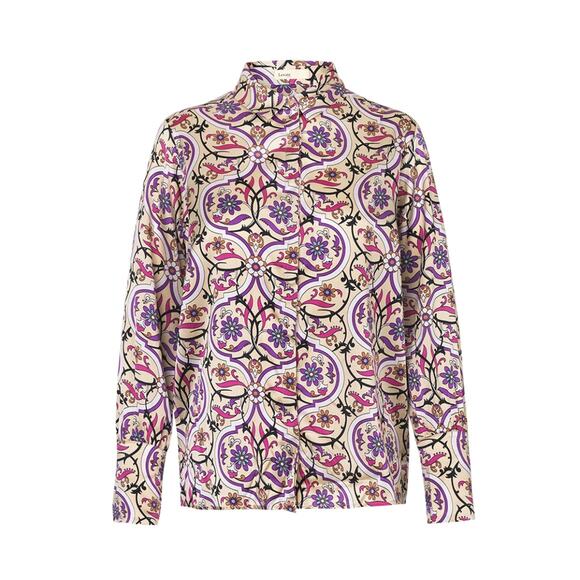 Levete Room Silk Blend Long Sleeve Blouse Size M - Picture 1 of 8